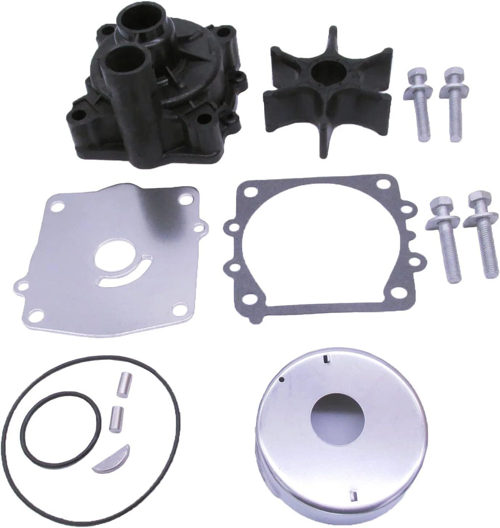 Water Pump Repair Kit with Housing for Yamaha 115 130 HP Outboards (6E5-W0078-A1)