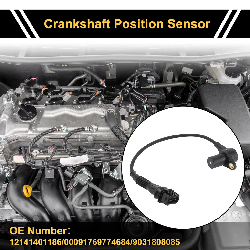 1 Pc Crankshaft Position Sensor No.12141401186 for BMW E36 M3 (1995–1998)