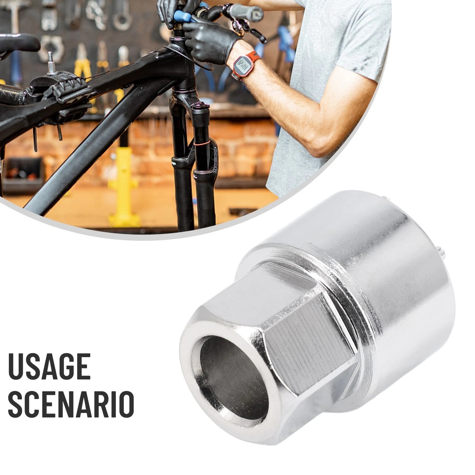 Crankset End Cap Bolt Extractor Tool for FSA Crank Wrench