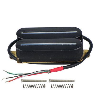 Humbucker Pickup Kit for Electric Guitar (Ceramic, Black)