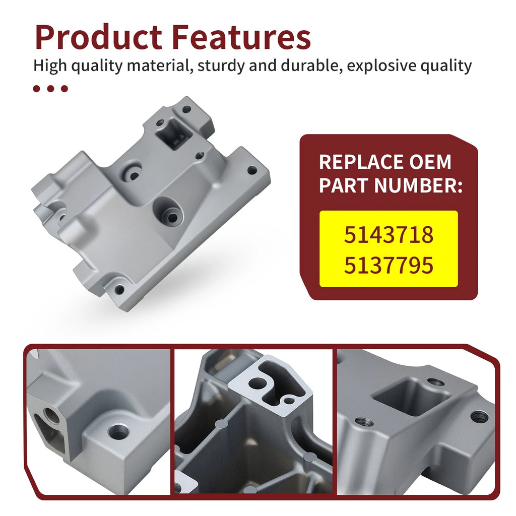 Transmission Joint Bracket 5143718 5137795 for Polaris RZR Trail S 900 (2022–2025)