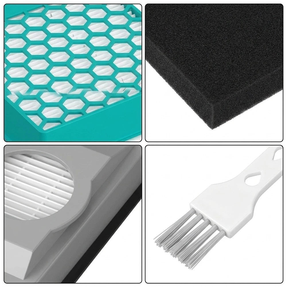 3 Piece Replacement Kit for Miele For 1 Boost FSF SNRF3 S-HY60 Vacuums