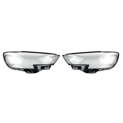 Pair of Clear Headlight Lens Covers for Audi A3 (2017–2020)
