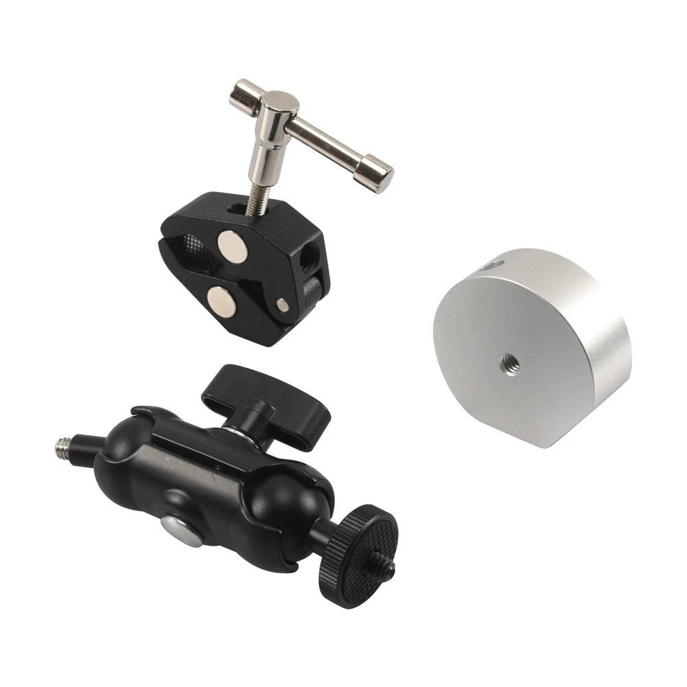 Antenna Mount Clamp Bracket for RV (Dual Axis Adjustment)