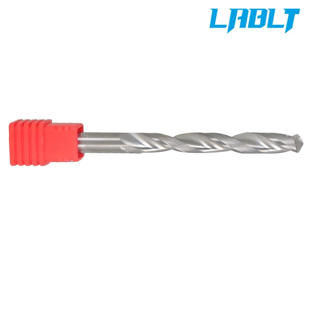1/4" 2 Flute 118 Degree Solid Carbide Jobber Length Drill Bit