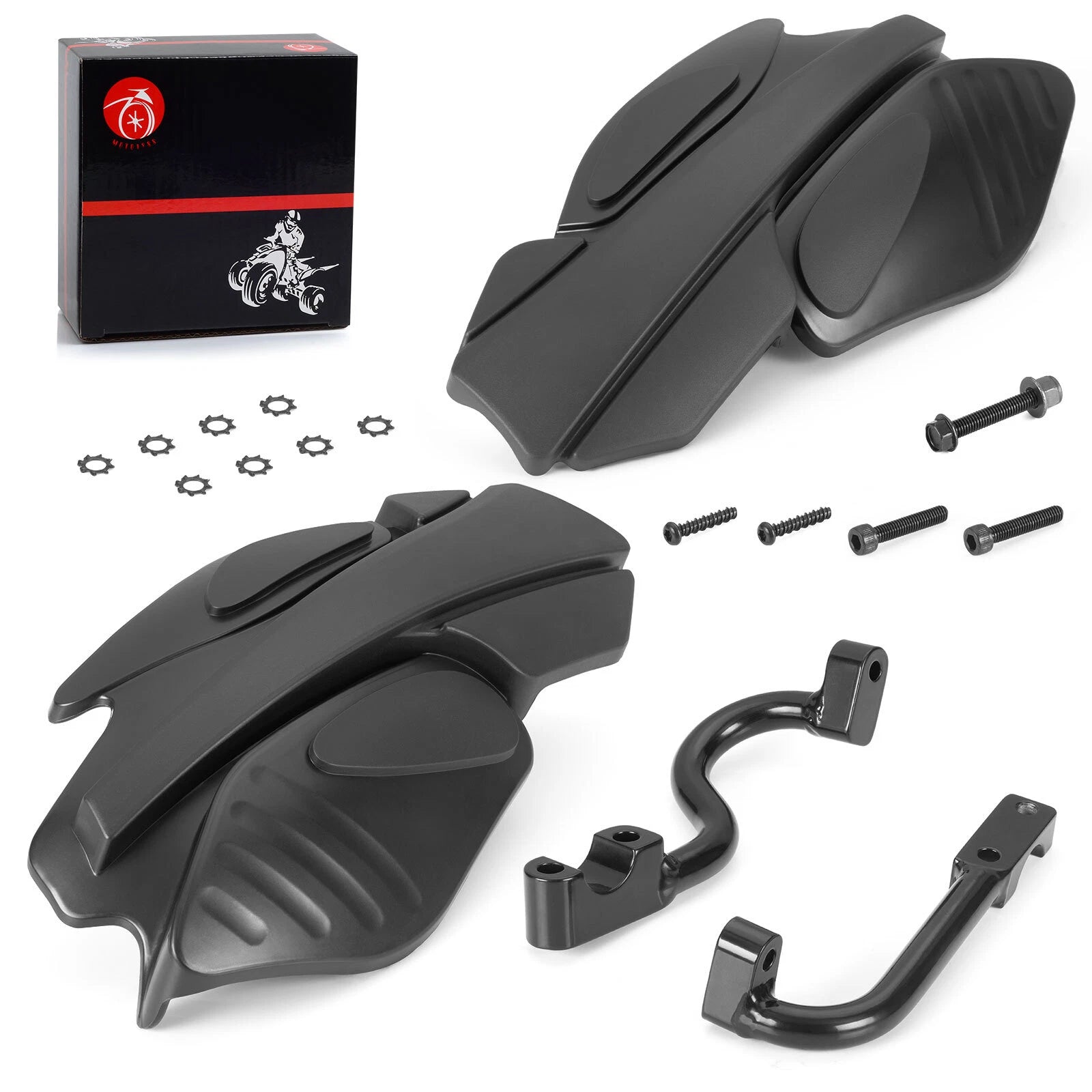Hand Guard & Bracket Kit for Polaris Rush RMK Indy 600 800 (2010–2015)