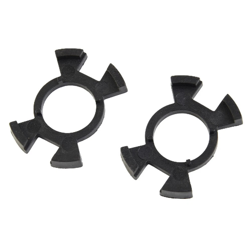 H1 HID Bulbs Conversion Kit Retainer Socket Adapter for Compatible Vehicles (2PCS)