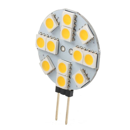 G4 Socket LED Light Bulb 5050 12 SMD for Indoor Car RV Trailer