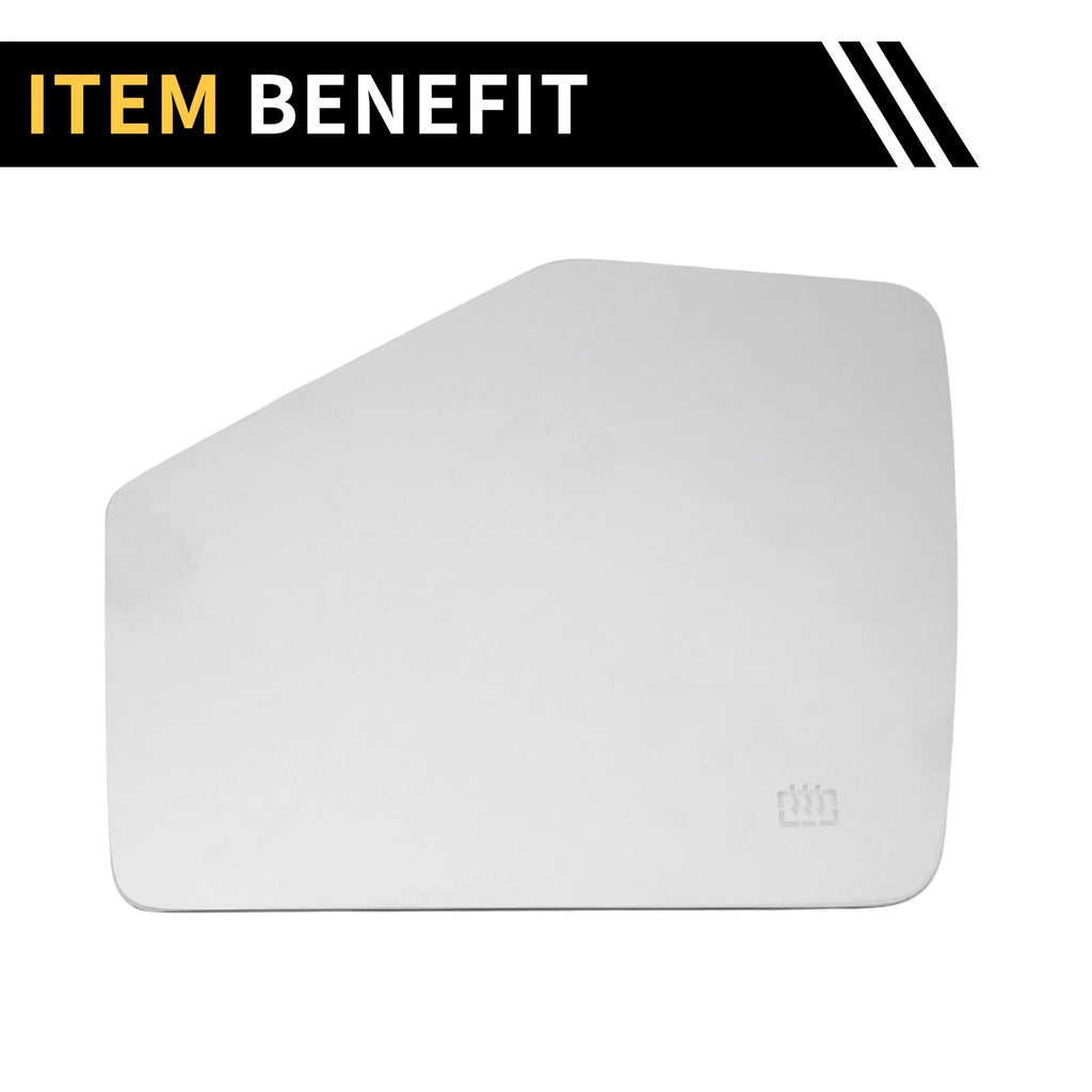 Left Side Mirror Glass Replacement for Ford Explorer (2006–2010)