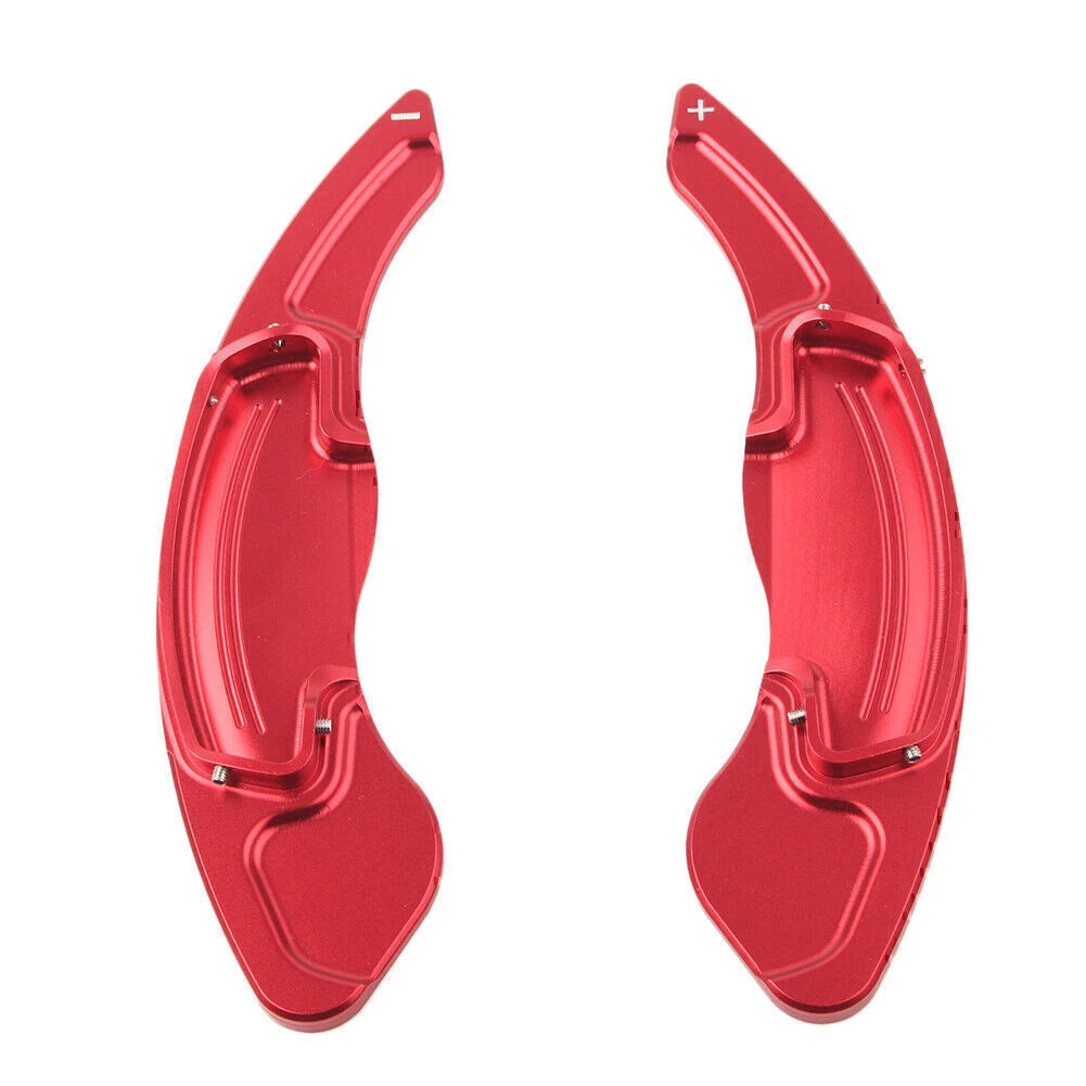 2X Red Steering Wheel Shift Paddle Extensions for Honda Accord (2014–2019)