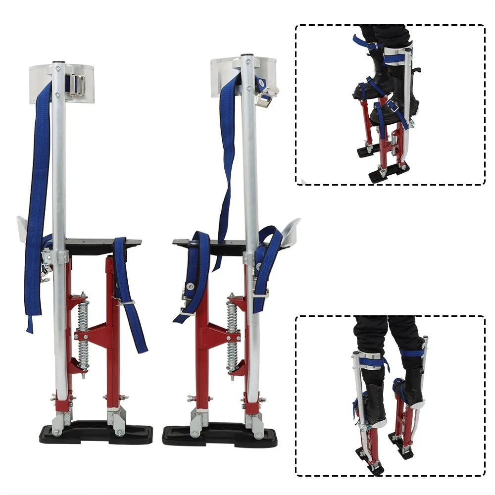 Adjustable Height Drywall Stilts for Painters (18"-30")