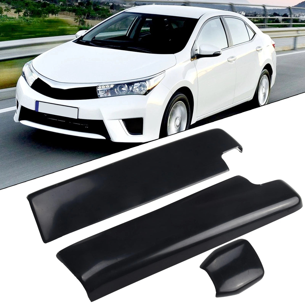 Cover Trim for Benz E-Class (W212) Glossy Black