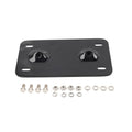 Laydown Layback License Plate Mounting Bracket For Harley Electra Glide FLHTC