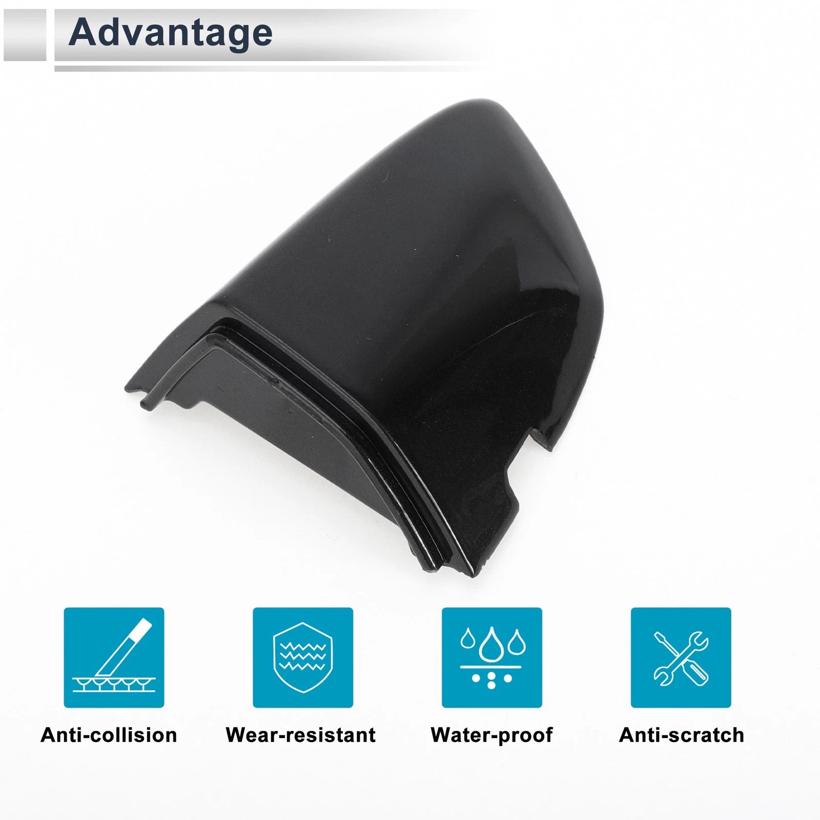 Front Left Door Handle Lock Cylinder Covers for Volkswagen Sagitta (2019–2021)