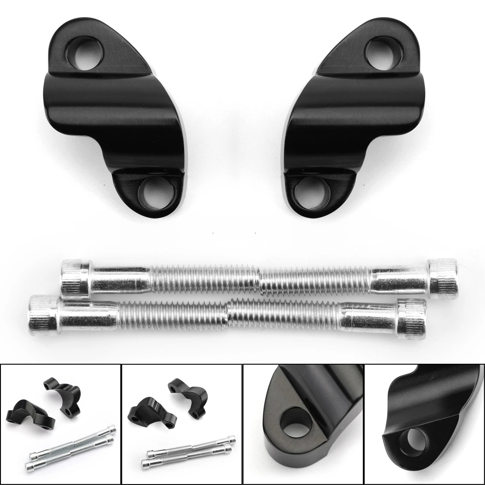 1" Handlebar Riser Extensions for Harley Sportster XL1200X (2010–2023)