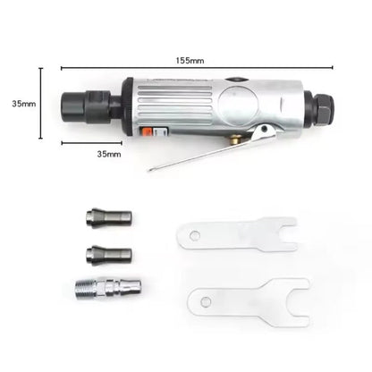 Pneumatic Mini Grinder with 11mm Air Inlet Thread (No Specific Years)
