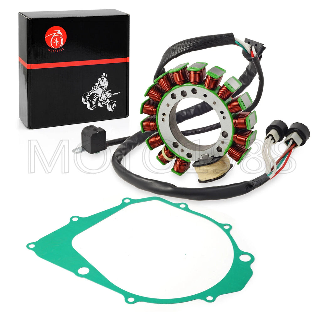 Stator & Gasket for Yamaha Big Bear 350 4WD YFM350FW YFM350ER (1990–1994)