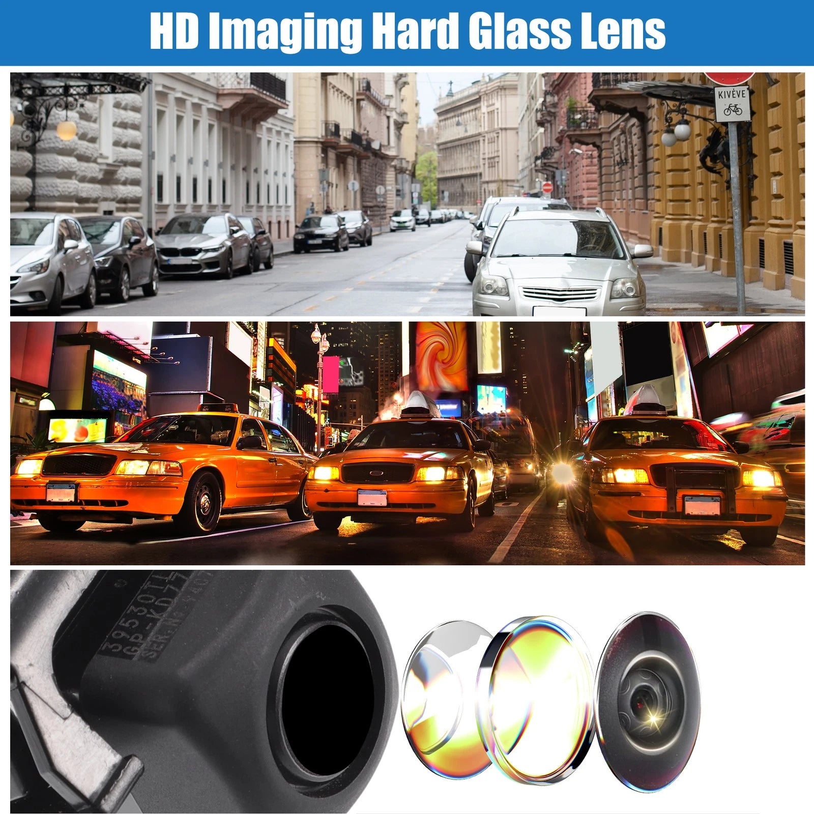 Rear View Backup Reverse Camera for Honda Civic Sedan (2016–2017)