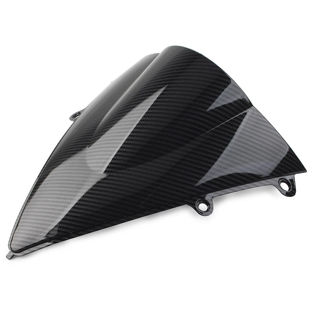 Black Carbon Fiber ABS Windshield Shield for Honda CBR1000RR (2012–2016)