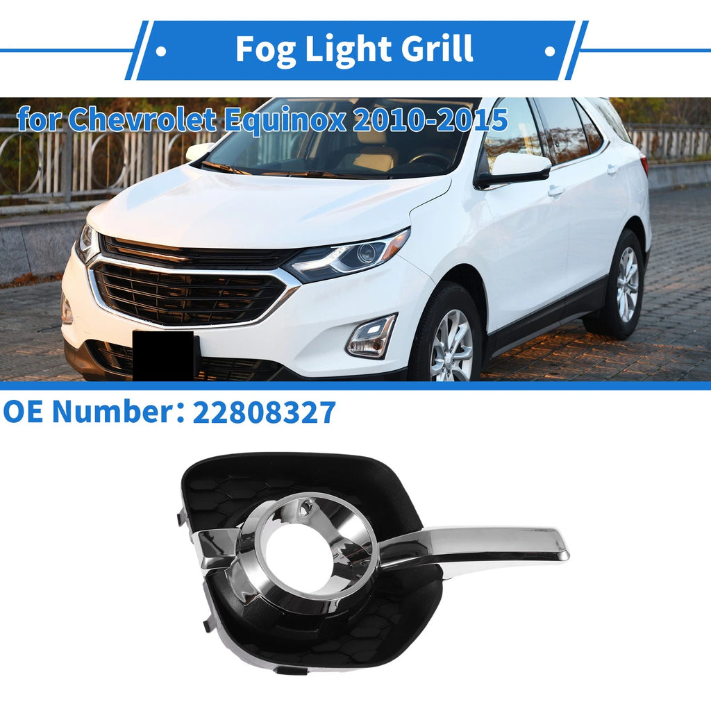 Front Right Fog Light Grill Replacement for Chevrolet Equinox (2010–2015)