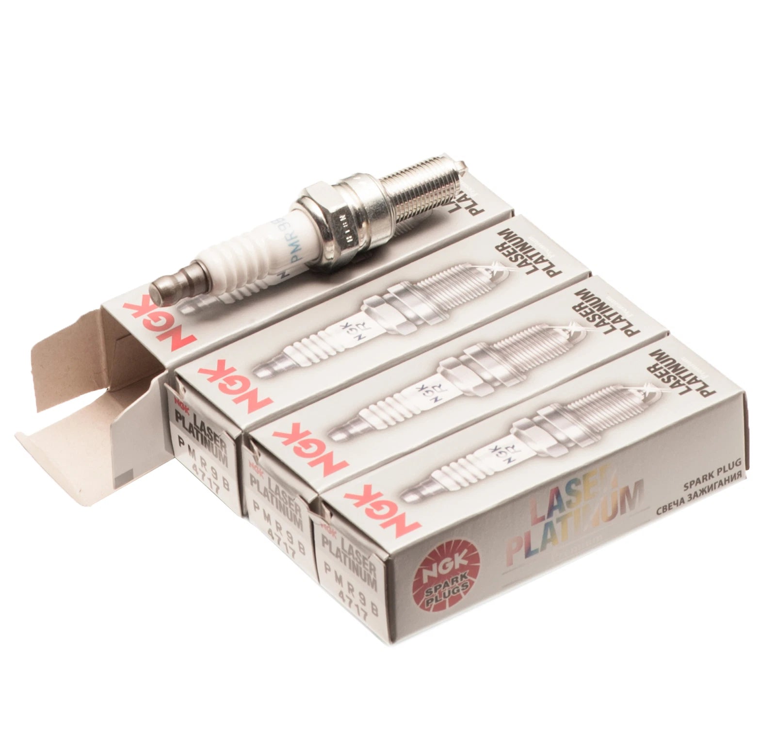 Set of 4 NGK Spark Plugs PMR9B for Kawasaki Ultra 250 260 300 310 X LX R