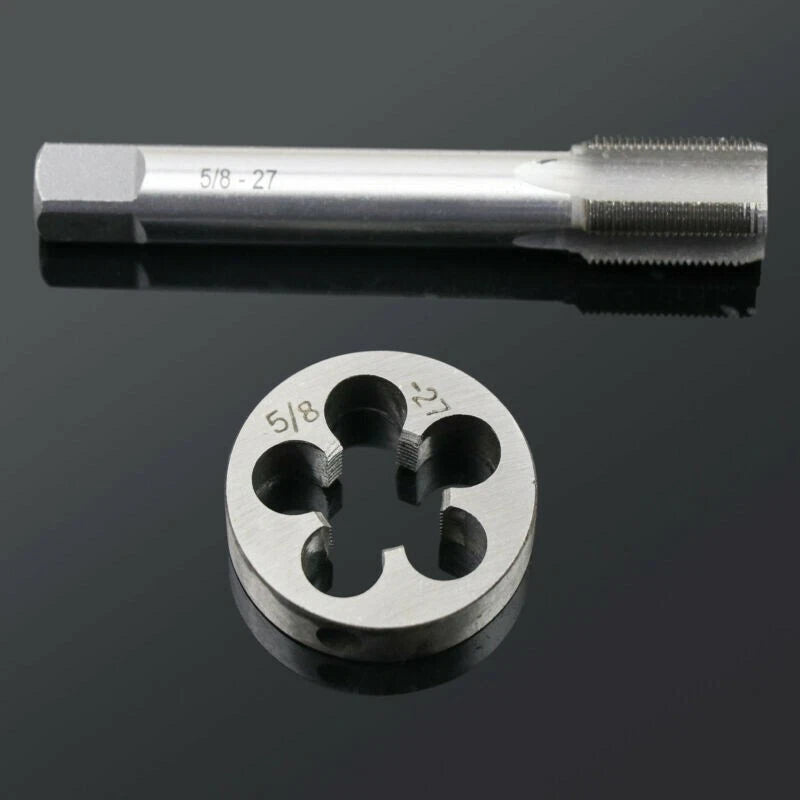 5/8-27 UNS HSS Right Hand Thread Tap and Die Set (5/8x27)