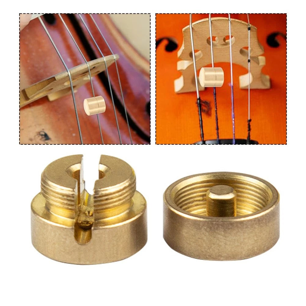 Adjustable Cello Mute Tube for Personalized Sound Enhancement