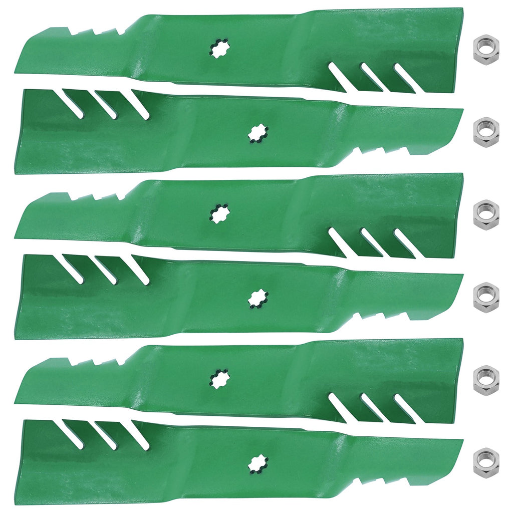 54 Inch Deck Blade with Nut for John Deere GX21694 GX21380 (2018–2025)