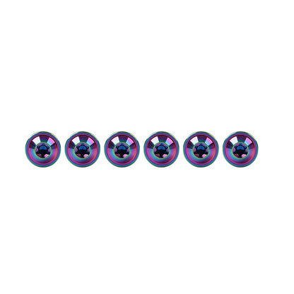6X M6x30mm Titanium Alloy Torx Head Screws for Motorcycle