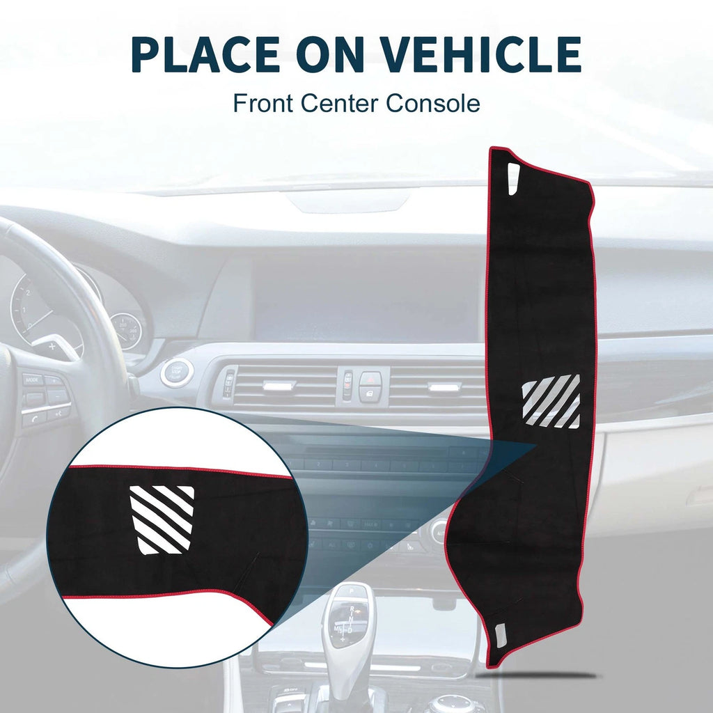 Dashboard Dash Cover Mat Replacement for BMW 5 Series F10 F11 2010-2017