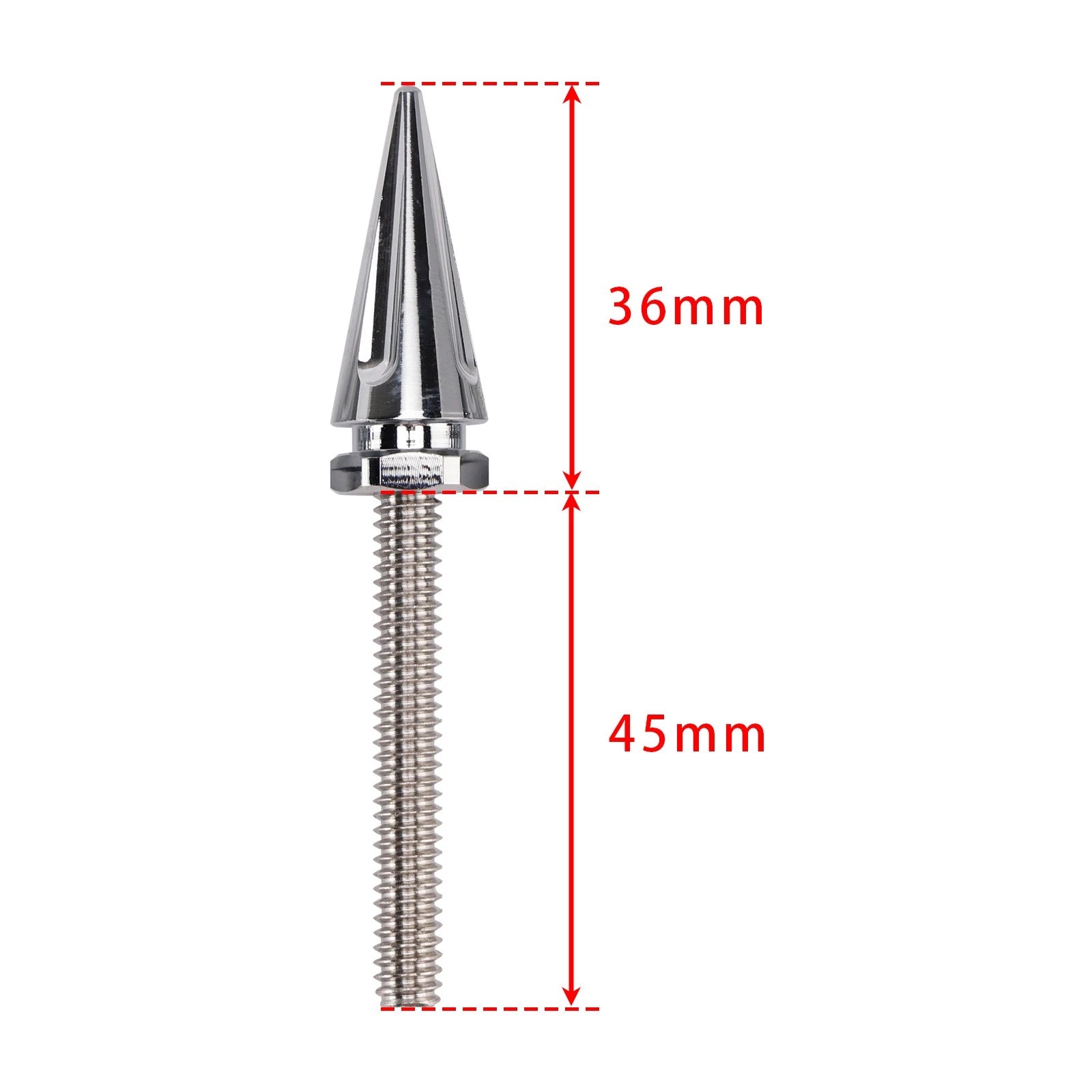 3X Silver Spike Windshield Bolts for Street Glide Electra Glide Touring (2014–2025)