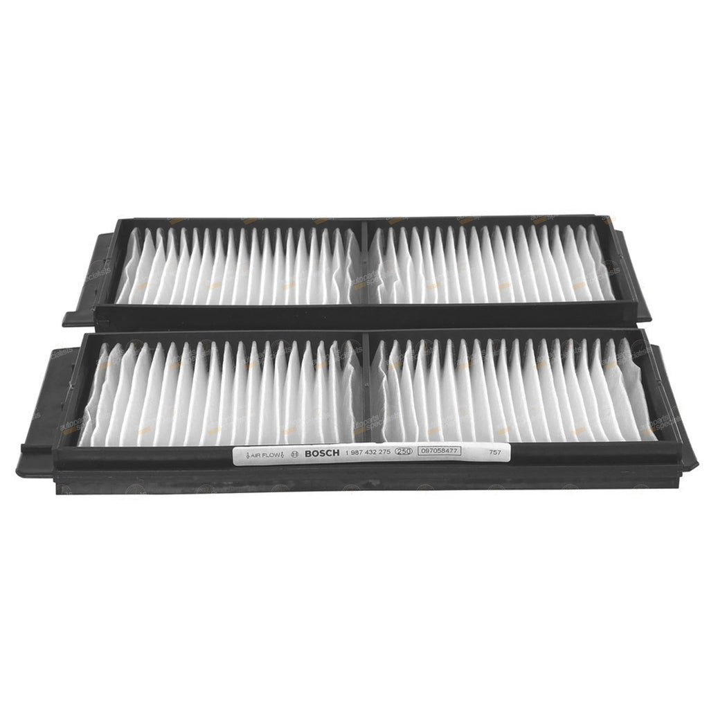 Bosch Cabin Air Filter for Mazda 2 DE 4cyl 1.5L ZY (2007–2014)