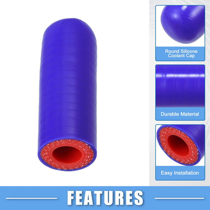 Set of 4 Silicone Coolant Hoses for Car (12mm ID)