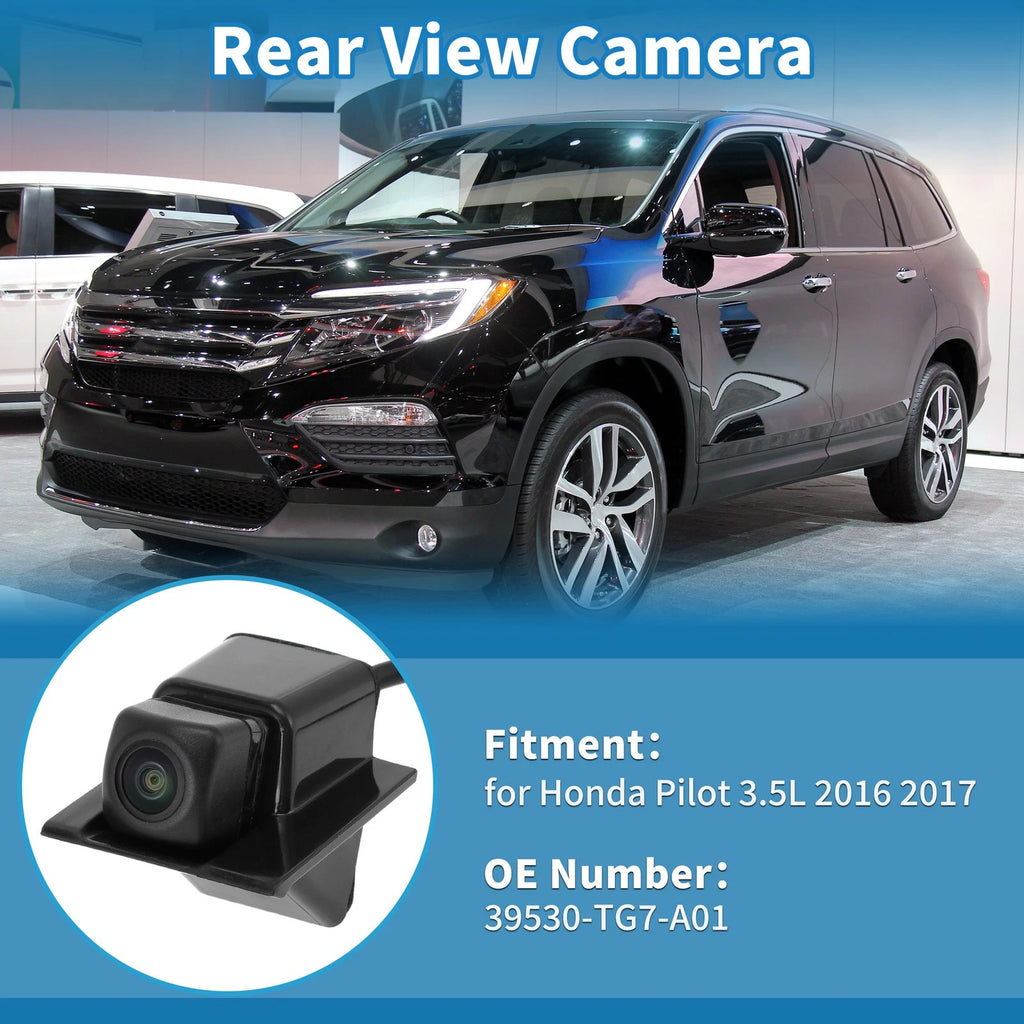 Rear View Backup Camera Park Assist Replacement for Honda Pilot (2016–2017)