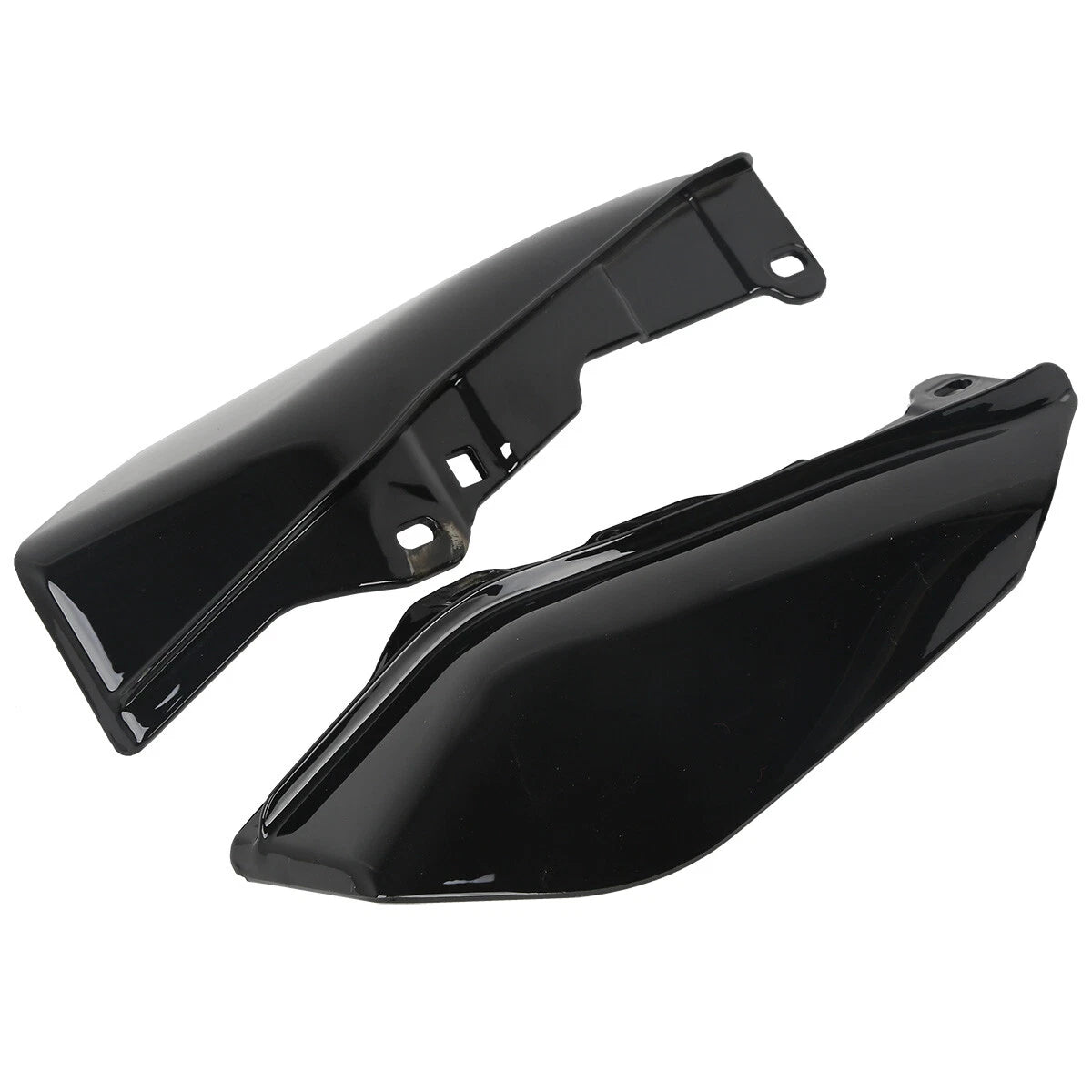 Black Mid-Frame Air Deflectors for Harley CVO Electra Glide (2009–2023)