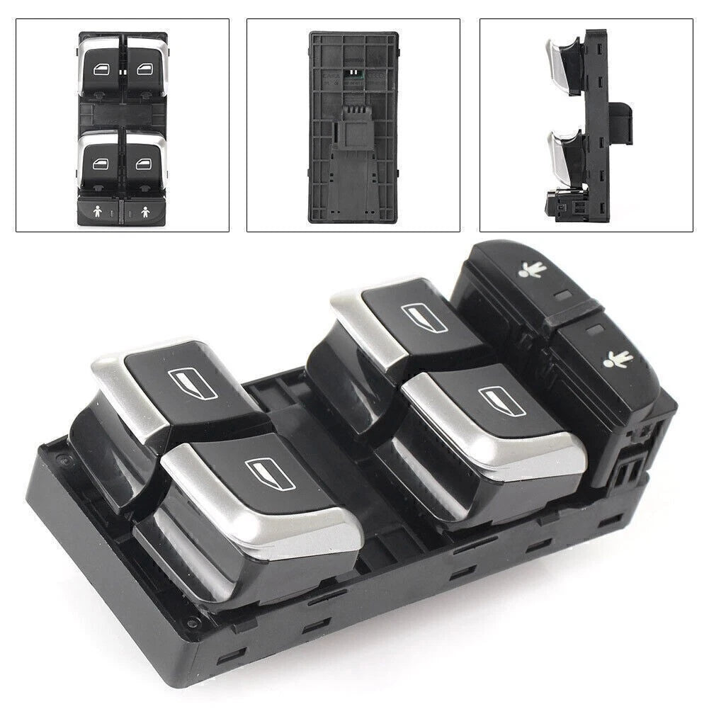 Electric Master Window Control Switch for Audi A6 S6 A7 Q3 (2012–2018) 4GD959851B