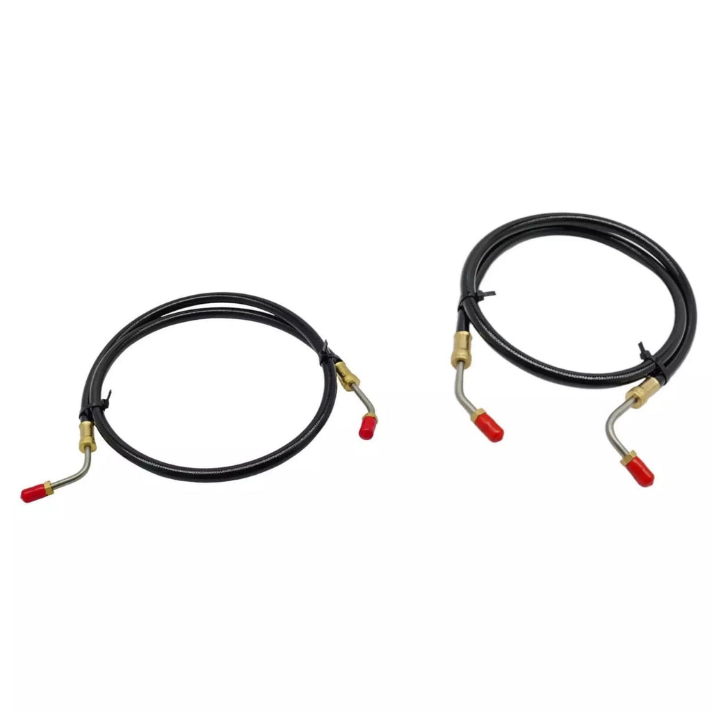 Hydraulic Trim Line Hose Set for Mercruiser 3.0 4.3 5.0 5.7 (Repl 32-861127 32-861128)