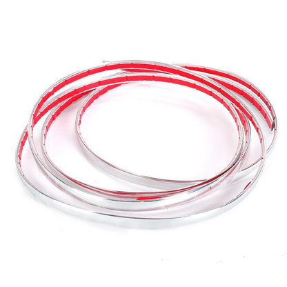 Trim Decorative Strip 5/16\" 8mm Accessory Chrome Door