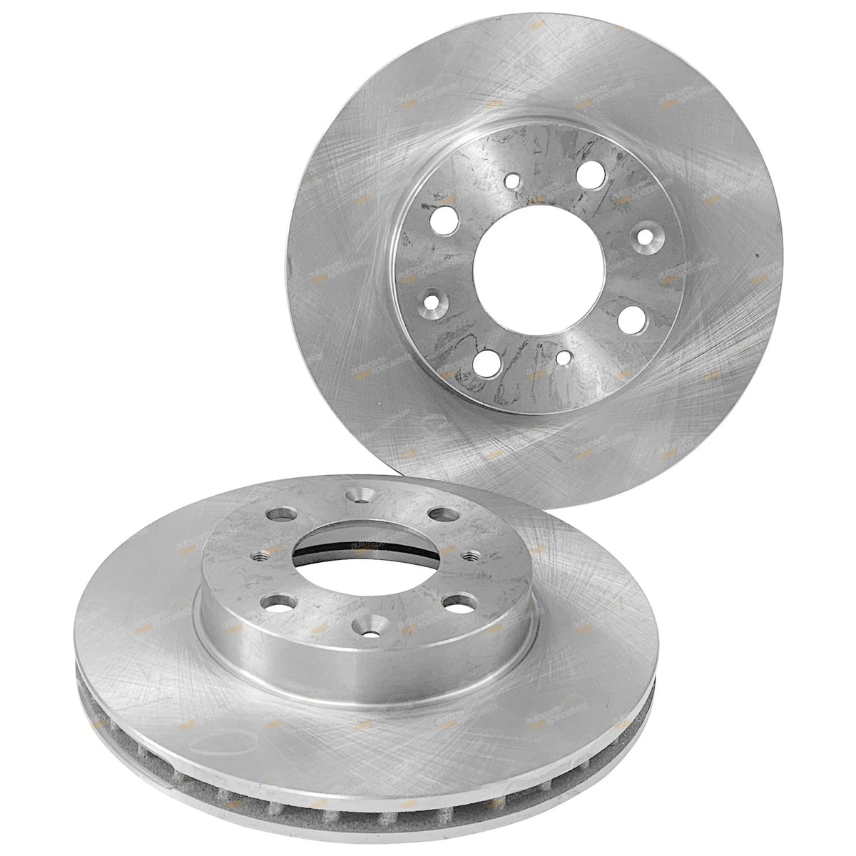 2x Front Disc Brake Rotors for Honda Civic EG Hatch (1993) 240mm D15B7