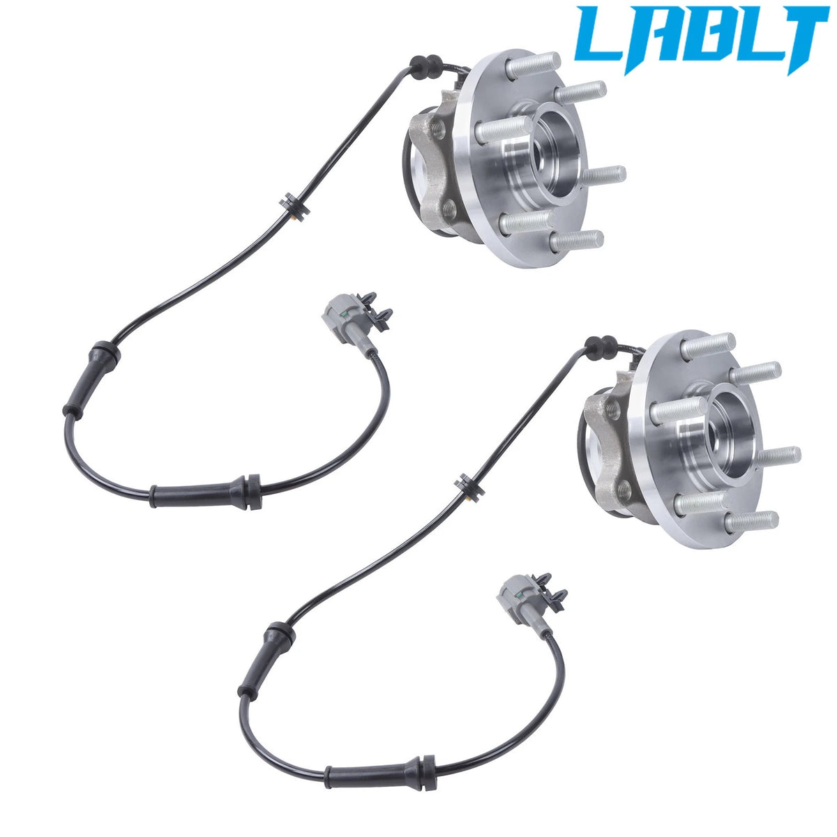Pair Front Wheel Bearing and Hub Assembly for Nissan Frontier (2005–2023) 515064