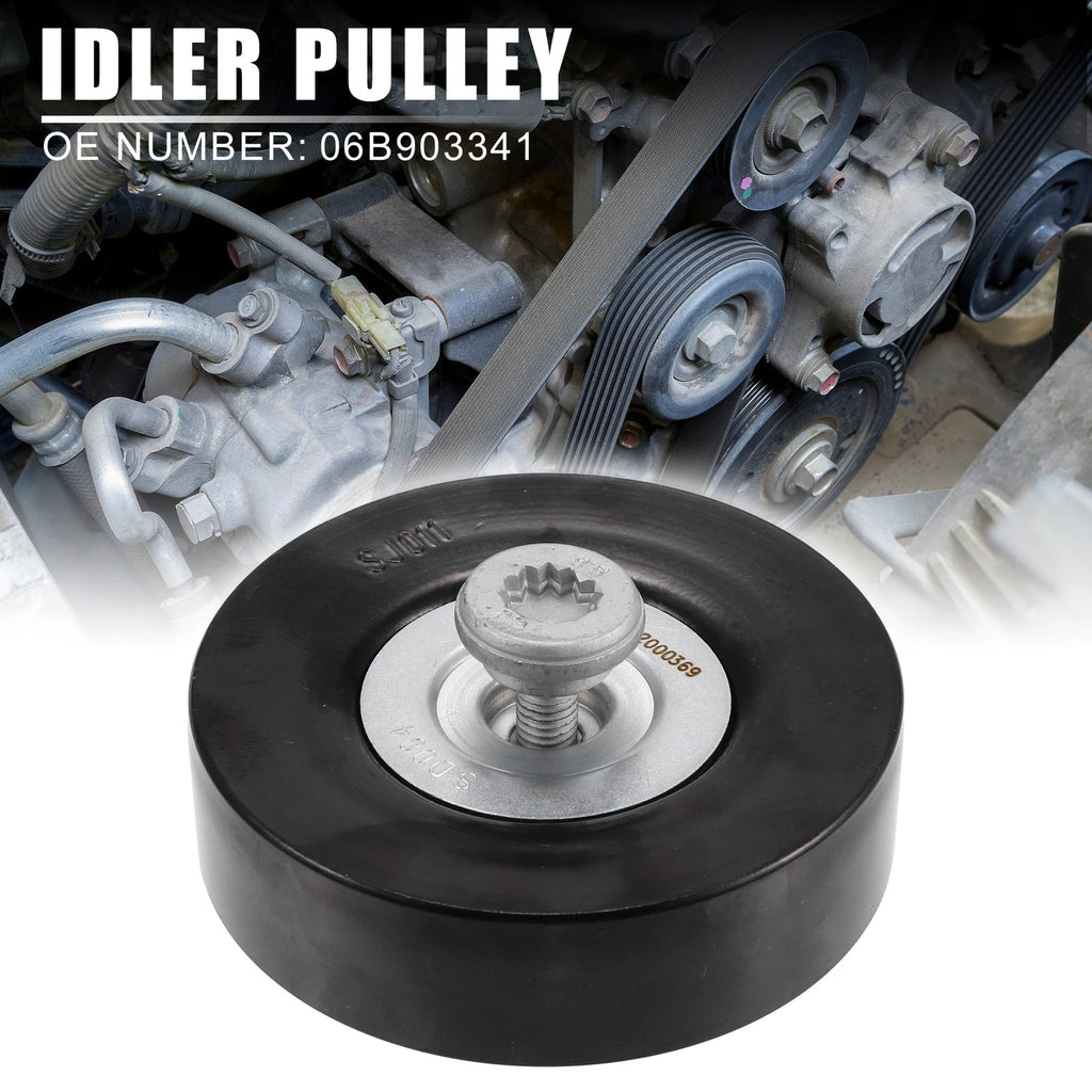 Drive Belt Idler Pulley Replacement for Audi A4 (2002–2006)
