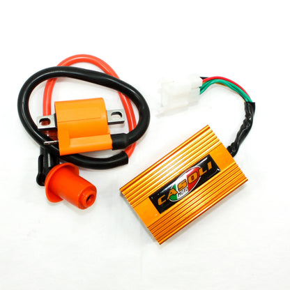CDI Unit + Coil for 150cc 250cc Pit Pro Quad Dirt Bike ATV Buggy (CDI-6P)