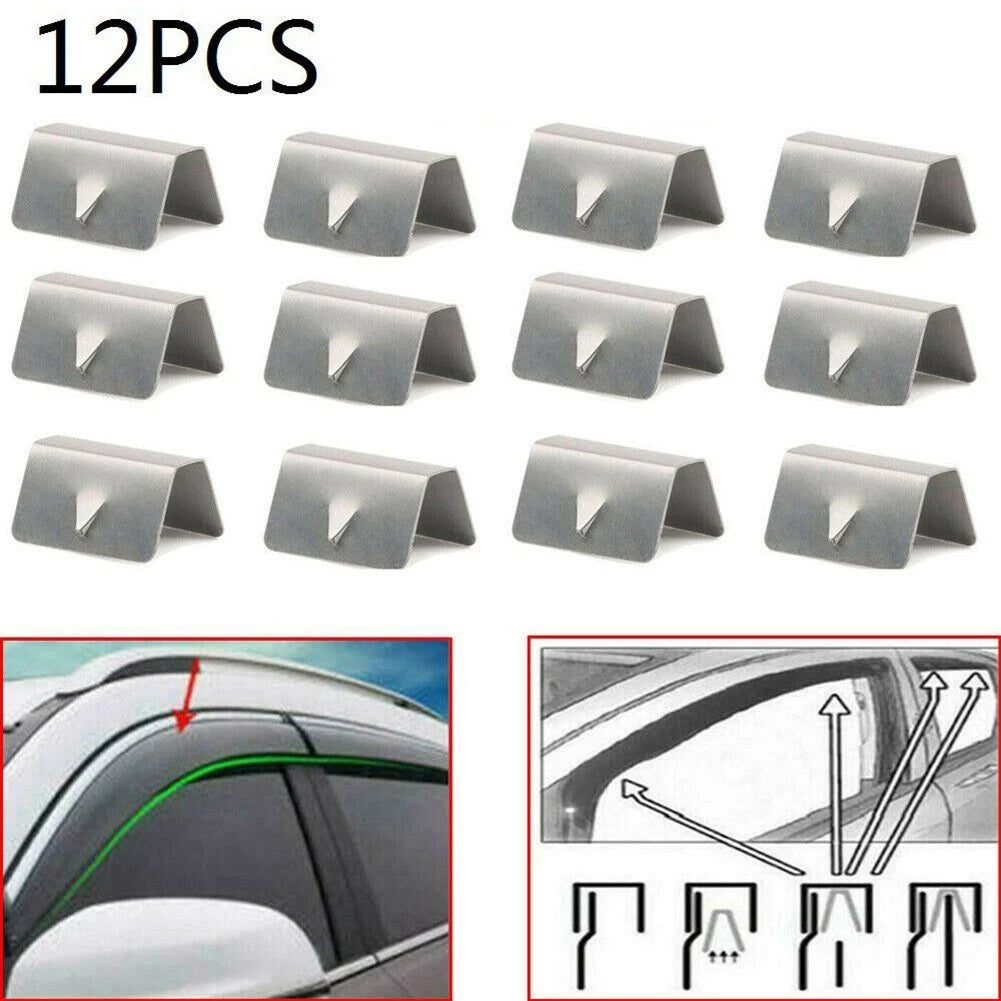12x Wind Deflector Clips for Heko G3 (SNED)
