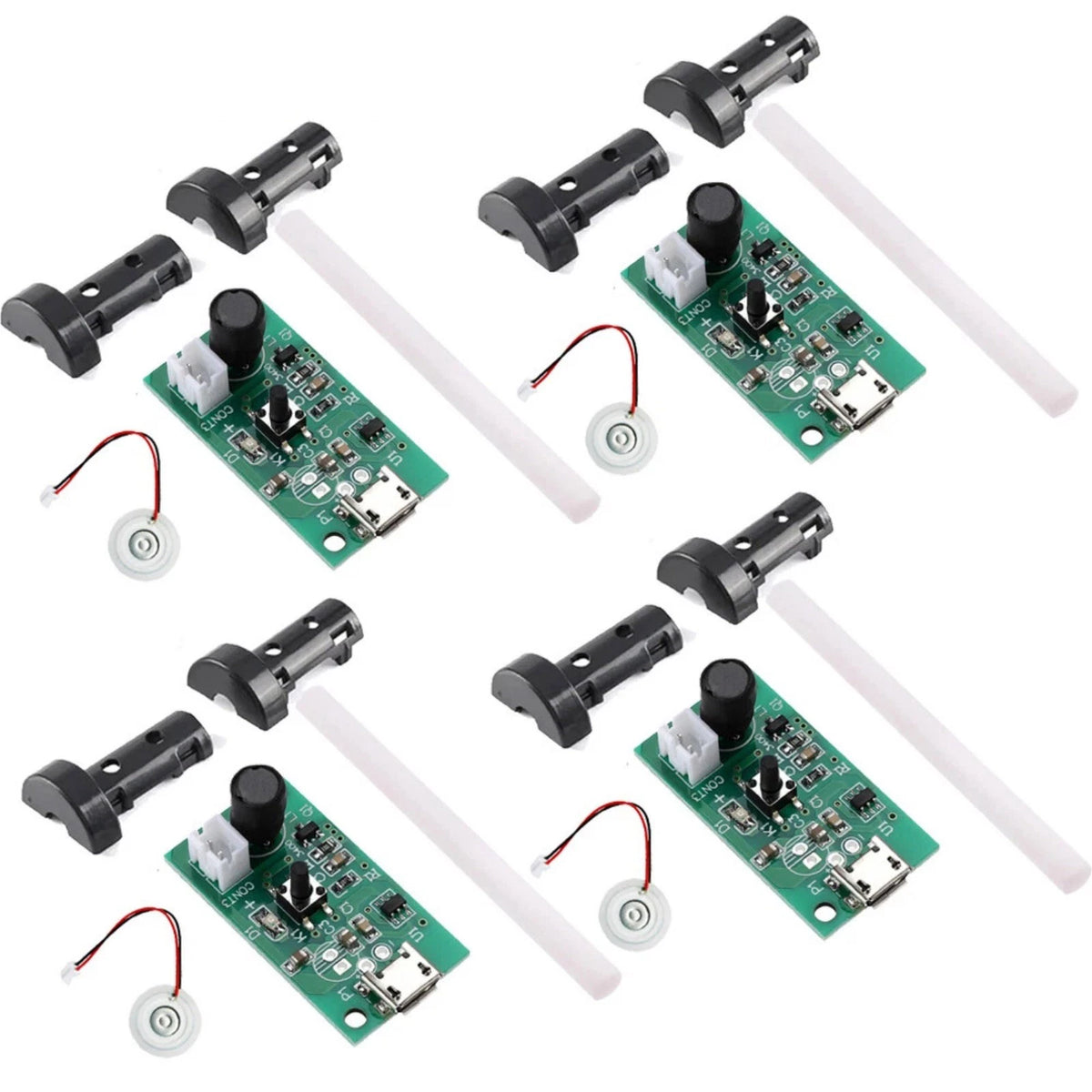 Set of 4 USB Mist Maker Atomizer Driver Boards for Air Fogger Device