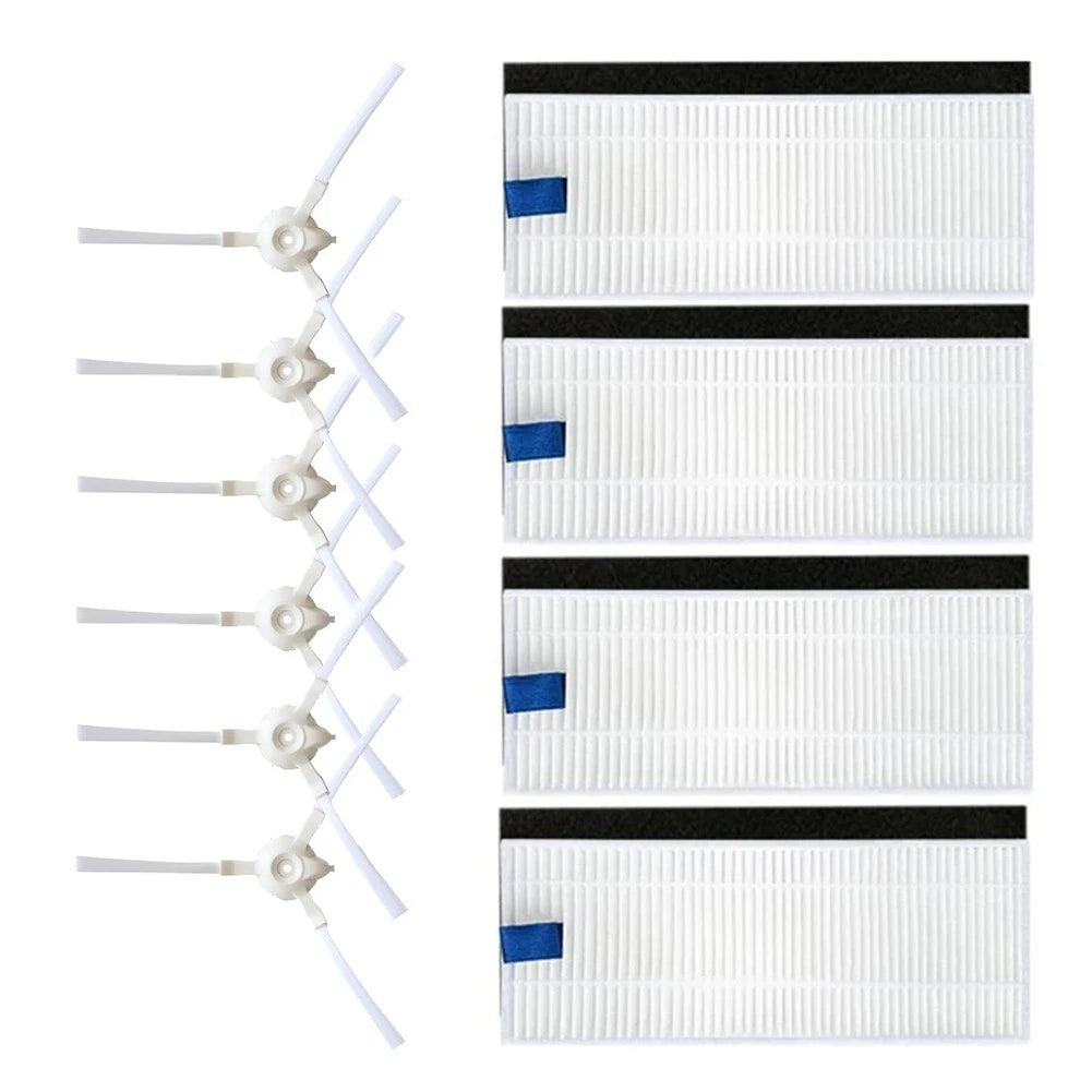 2X Side Brush with Filters for Vacuum Cleaner Attachments