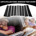 Car Pillar Window Trim Covers 10 Pcs Replacement for Mercedes GL-Class (2008–2012)