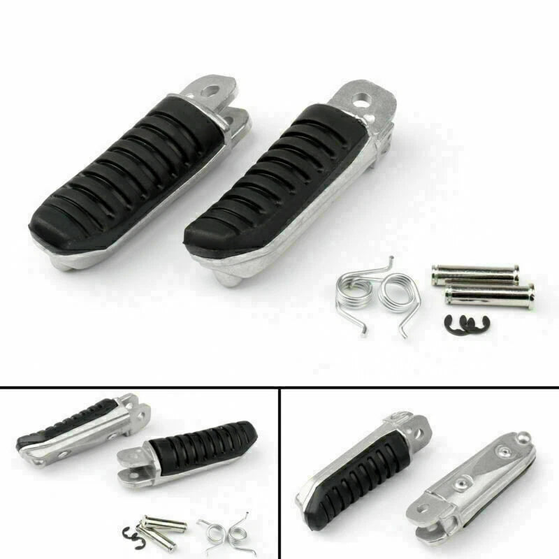 Front Footrest Pedals for Suzuki GSXR600 GSX-R GSX750 GSX1000 GSF600 (T9)