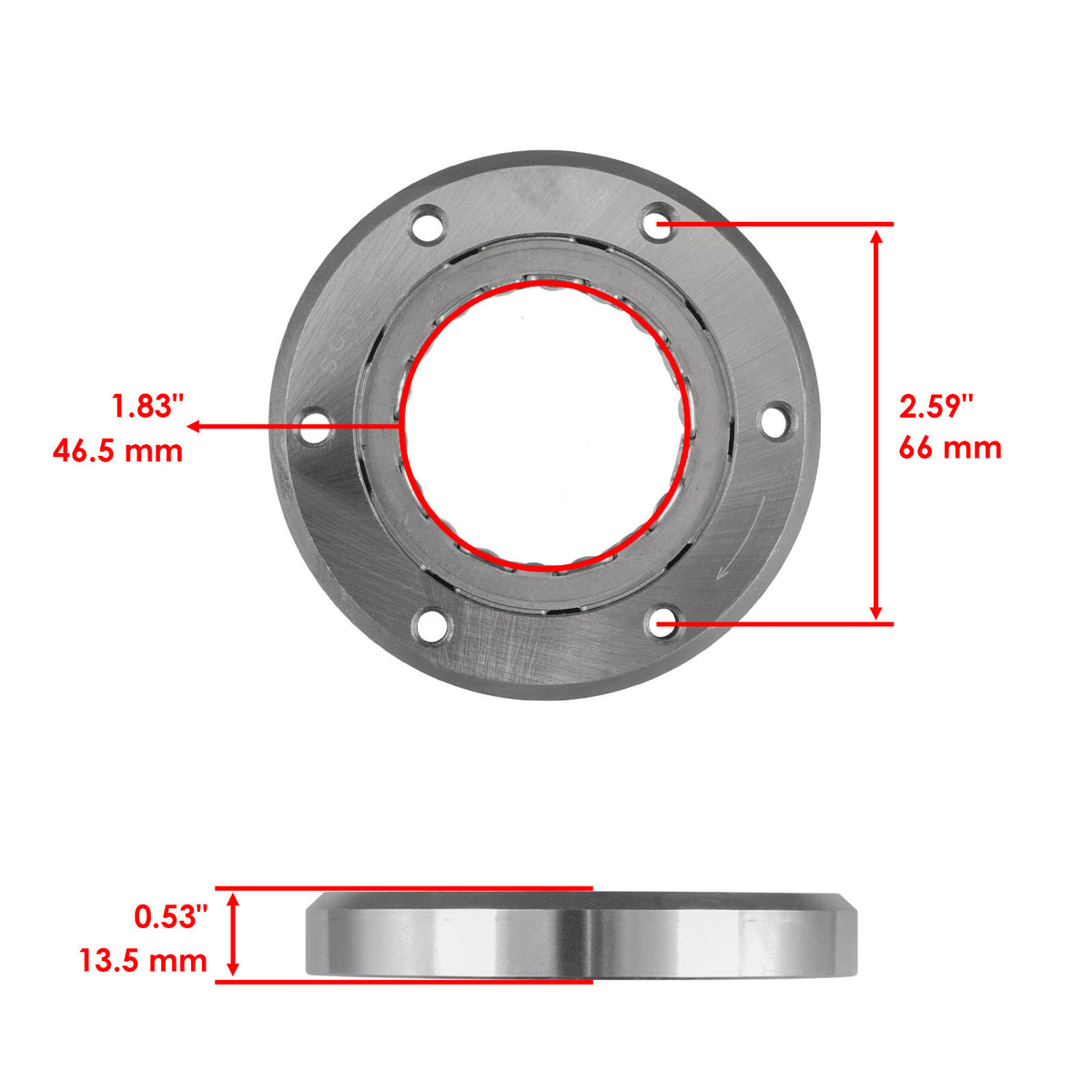 Starter Clutch Sprag Gear Gasket Replacement for Honda TRX250X (2009–2026)