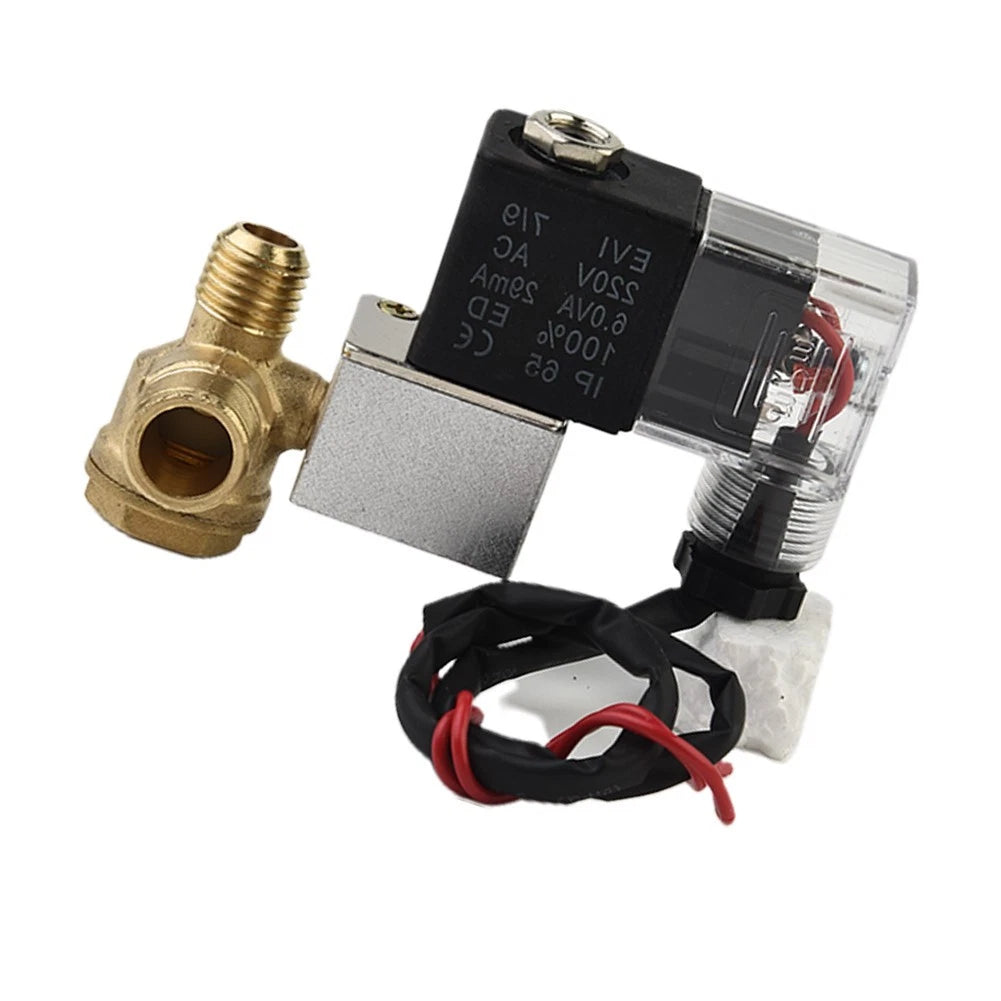 Air Compressor and Pump Kit with LED Light for Universal Use
