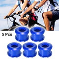 5pcs Chainring Nuts Bicycle Bike Chain Ring Bolt Replacement for Road MTB (—)